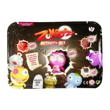 Zombeezz Masa Plastyczna Typu Slime Figurka Sztuczna Krew Organy Zombi